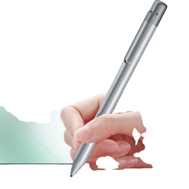 4096 Level Plastic & Metal Surface Pro Tablet Touch Pen with Red Laser & LED Light for Microsoft Surface Pro 3/4/5/6