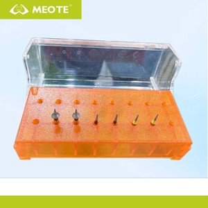 Kit di Frese Diamantate ad Alta Velocità per Laboratorio Dentistico, 6 Pezzi, Materiali Orali per Lucidatura e Sbiancamento Denti - Product Image 4