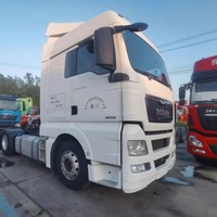 Pour TGS 18.460, retardateur d'occasion, 6x4, automatique, conduite à gauche, diesel, sièges en cuir, suspension pneumatique, siège conducteur