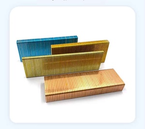 Grapas de Acero al Carbono en Forma de U 1008F, Grapadora Manual, Grapas Galvanizadas Especializadas para Sofás |   Decoración de Muebles con Certificación ISO - Product Image 3