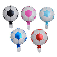 Ballon en feuille de football de 10 pouces, forme de ballon de football, décoration de fête d'anniversaire
