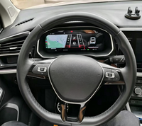 Yuefu - Tableau de bord numérique LCD complet de 10,25 pouces avec système d'exploitation LINUX - Cockpit virtuel pour VW Jetta - CarPlay sans fil