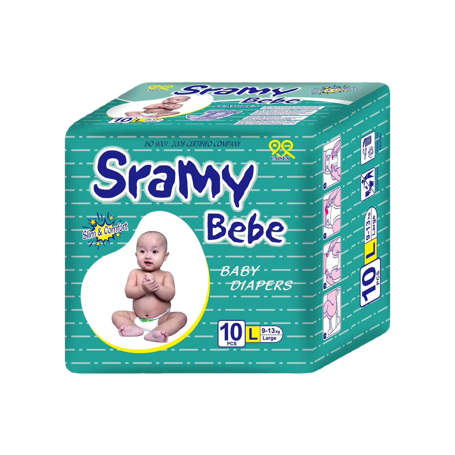 All'ingrosso di prima qualità biologica pannolino per neonati Superdry Ultradry a buon mercato per bambini Daipers aziende in cerca di distributore