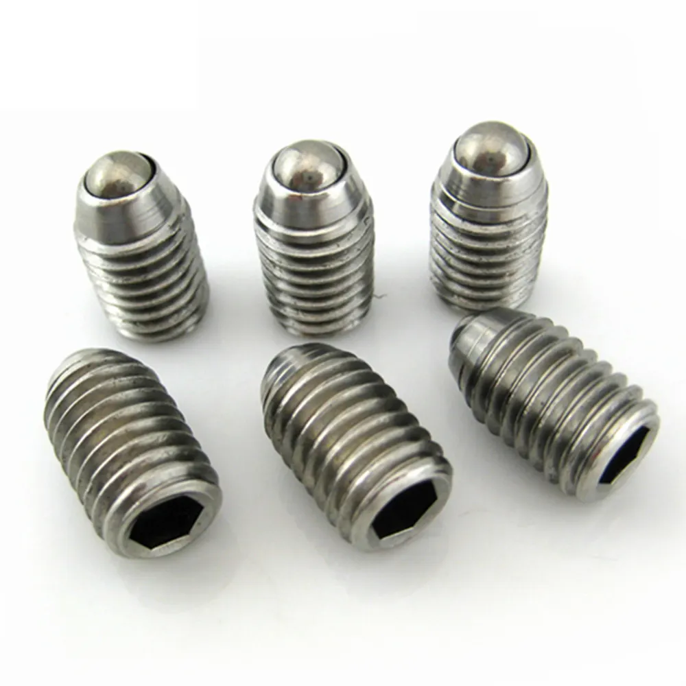 set screw manufacturer suppliers supply Ball Point Set Screw Ball Spring Plunger Screw