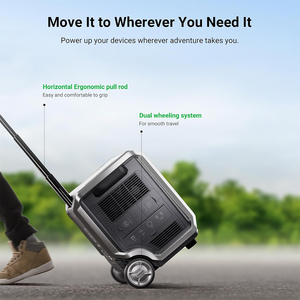 Dabbsson 3000W 6000W Extra Large Portable LiFePO4 <strong>Solar</strong> Power Station MPPT Car Charging External Battery-Off-Grid Energy System - Product Image 2