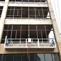 Plateforme d'accès suspendue pour la réparation des murs extérieurs, équipement de construction pour bâtiments de grande hauteur