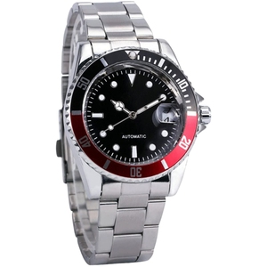 Montre mécanique personnalisée OEM ODM sans logo Montres automatiques lumineuses Montres de <span class=keywords><strong>plongée</strong></span> 10ATM en acier inoxydable - Product Image 2