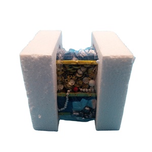 Cofre del Tesoro <span class=keywords><strong>Pirata</strong></span> Vintage de Resina Hecho a Mano, Ecológico y Colorido, Decoración Artificial para Acuarios, Artesanía - Product Image 5