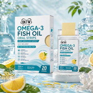 Tiras Orales de Aceite de Pescado Omega 3 Personalizadas con Aceite de Algas para Nutrición Diaria, Suministro de Marca Privada - Product Image 2