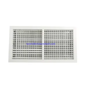 aluminum volume control damper adjustable ceiling type supply grille screw type oppose blade damper for supplier air grille