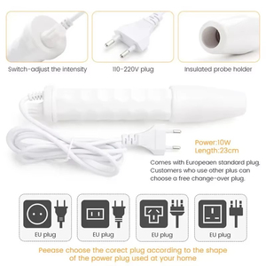 Dispositivo de Belleza de Electroterapia de Alta Frecuencia 4 en 1, Removedor de Manchas Portátil de Plástico, Masajeador Facial, Cuidado de la Piel, Spa Ray - Product Image 3