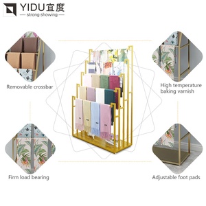 2025 mới cấp công nghiệp nhỏ Thảm đứng sóng lợp gạch nhung <span class=keywords><strong>Rack</strong></span> hiển thị - Product Image 4