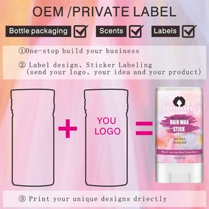 Cera para el Cabello en Barra de Marca Privada OEM de 75 g para Cabello Rebelde, Crema Orgánica para Peinar el Cabello Rizado, Fijación Fuerte, Antiencrespamiento, Unisex - Product Image 6