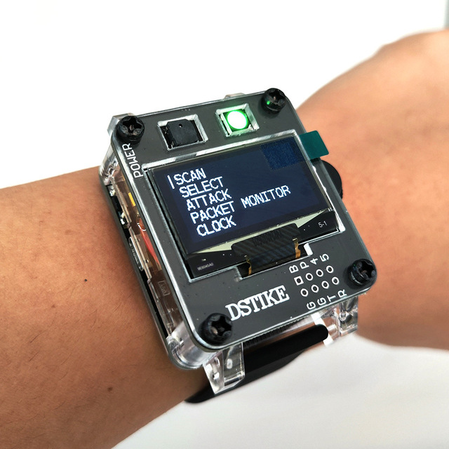 Deauther Watch X ESP8266 Development Watch for IoT Security Testing PCBA Manufacturer Expert