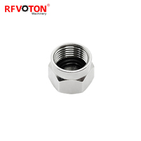 Capuchons de connecteur coaxial de bouchon anti-poussière de prise mâle de Type F d'usine pour connecteurs coaxiaux RF Jack femelle de Type F