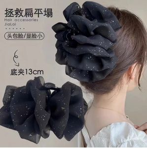 2025 mode et mignon haut de gamme nuage <span class=keywords><strong>gaze</strong></span> bulle pince à saisir, noeud papillon princesse casque, pince requin - Product Image 5