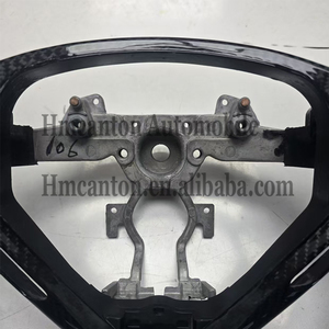 Volante Deportivo Popular de Fibra de Carbono con Agarre de Cuero Perforado, Compatible con Infiniti G27 G37 - Product Image 5