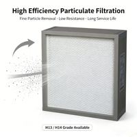 Filtro de Aire de Alta Calidad H13 H14, Filtro de Aire Industrial Hepa, Nuevo Elemento Filtrante con 99.995% de Eficiencia, 400 CFM