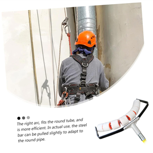 Brosse <span class=keywords><strong>de</strong></span> nettoyage Sanfine à 9 roues <span class=keywords><strong>pour</strong></span> tuyaux courbés, outil portable professionnel <span class=keywords><strong>pour</strong></span> la <span class=keywords><strong>peinture</strong></span> des murs et des tuyaux - Product Image 6