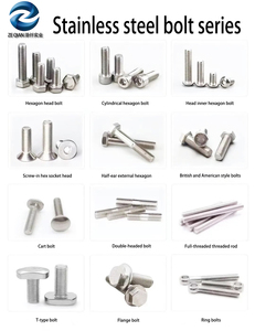 1/4 - 20 X Bulloni, dadi, Lavatrici e Lavatrici di <span class=keywords><strong>bloccaggio</strong></span> esagonali da 1-1/2 pollici, in materiale 304 in acciaio inossidabile - Product Image 4