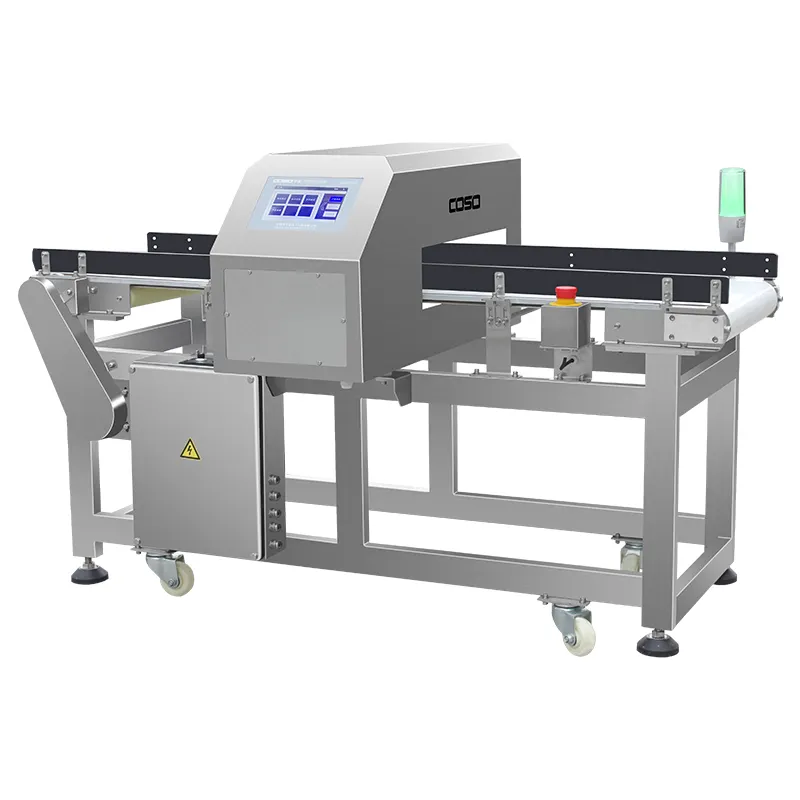 Food Safety Arch Sausages Beef Hum Metal Inspection Detector Machine