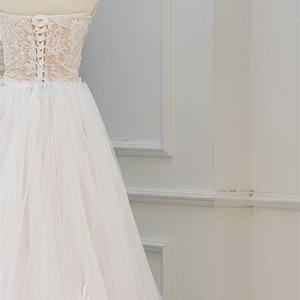 Jancember RL305 elegante bordado fuera del hombro sirena vestidos de novia de boda - Product Image 6