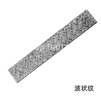 Billet vierge en acier Damas forgé sur mesure, fait main, 19 pouces, dureté 58-62 HRC, forme carrée, pour la fabrication de couteaux