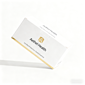 Boîte d'emballage en carton haute résistance imprimée numériquement sur mesure pour masque facial de voyage et étui d'hygiène personnelle - Product Image 2