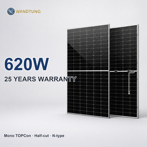Panneaux solaires monocristallins Topcon N-Type 590W/600W à prix d'usine pour la production d'énergie – Modules photovoltaïques de haute qualité - Product Image 4