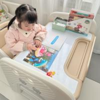 Meubles pour enfants Étudiant Étude ergonomique Lecture Enfants enfants tables à dessin Matériau HDPE réglable en hauteur