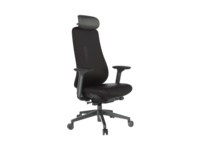 Chaise de bureau ergonomique avec accoudoirs 4D, appui-tête 3D, soutien lombaire réglable, chaise d'ordinateur inclinable