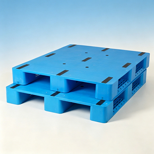 Palettes en plastique robustes à simple face, surface en maille double face, palettes en maille de caoutchouc HDPE, palettes en plastique, palettes Euro - Product Image 2