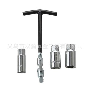 Spark Plug Socket Wrench 4Pc T-Handle 3/8 In 16 18 21Mm Hand Tool Set - Product Image 5