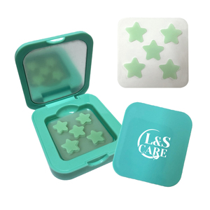 40 Cerotti Colorati a Forma di Stella <span class=keywords><strong>per</strong></span> <span class=keywords><strong>Acne</strong></span> e Brufoli con Custodia in Plastica e Specchio - Product Image 1