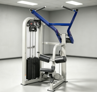 ROSEN Machine de tirage vertical fixe professionnelle à charge par broches, en acier galvanisé Q235, épaisseur 3 mm, pour salle de sport, fitness et musculation, usage commercial