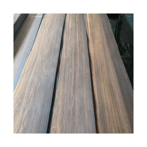 Natural Wood Veneer Without Cracks A+ Grade Rift Cut <strong>Circle</strong> Smoked Red <strong>Oak</strong> Veneer - Product Image 1
