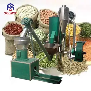 Feed Crushing And Mixing Machine For Poultry Farms Grain Grinder And Mixer Animal Feed Crusher Mixer