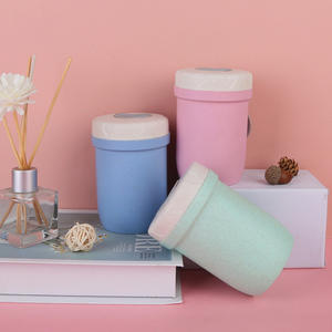 Taza práctica de <span class=keywords><strong>desayuno</strong></span> de paja de trigo 2026, botella de agua para estudiantes, <span class=keywords><strong>tazas</strong></span> de paja de trigo con tapa, <span class=keywords><strong>tazas</strong></span> portátiles para beber agua de leche - Product Image 4