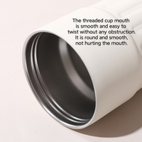 Mug à café en acier inoxydable 316 avec affichage de la température, à double paroi isolée, portable, cadeau promotionnel, vente en gros