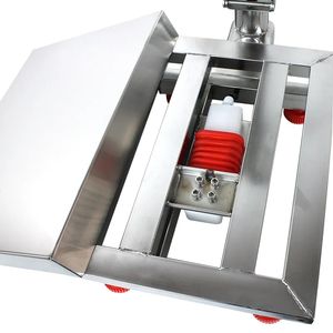 100 किलो 300 किलो 600 किलो प्लेटफॉर्म बेंच वजन 500 किलो वजन स्केल, पैन स्टेनलेस स्टील की 202 ग्रेड - Product Image 2