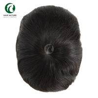 M Lace cheveux remplacement Birmanie remy cheveux injection dentelle soie base toupet pour hommes chauves diamant net couverture