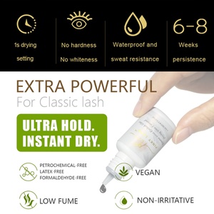 Pegamento para Pestañas Pinky Leem con Aroma a Plátano, Hecho en Corea, Secado Rápido, Pegamento para Extensión de Pestañas de Marca Privada, Adhesivo para Pestañas - Product Image 5