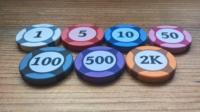 Jetons de casino en céramique OEM ODM fabriqués en Chine