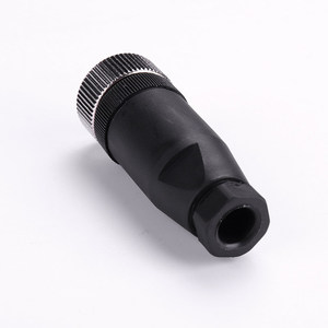 M12 thẳng chèn 5-lỗ nữ kết nối hàng không cắm solderless mạ vàng không thấm nước kết nối cảm biến - Product Image 5