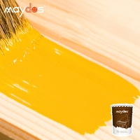 Peinture de finition en polyuréthane à haute dureté, à l'abrasion d'eau transparente, bonne abrasion, peinture