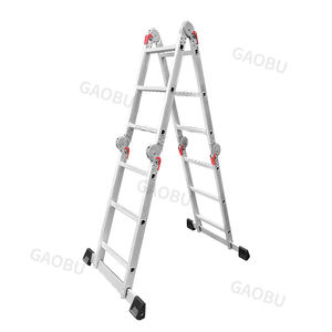 Foshan, Заводская распродажа, многофункциональная расширяющая Складная Выдвижная алюминиевая соединяющая лестница и Рабочая платформа - Product Image 3