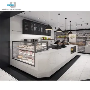 OEM High Quality Bakery Display Counter Design For Shop