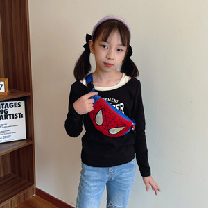 Borsa a Tracolla per Bambini con Motivo Spider-Man, Stile Anime e Cartone Animato, Alla Moda per Ragazzi e Ragazze, Borsa a Tracolla Singola Invernale - Product Image 2