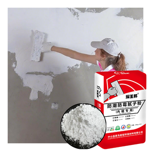 Acrilico scremato stucco Super bianco a prova di muffa per pareti in calcestruzzo e cartongesso resistente all'umidità facile applicazione con spazzola acqua - Product Image 3