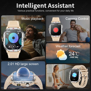 Reloj Inteligente LIGE BWX31 con Linterna para Hombre, Responde y Realiza Llamadas, Monitor de Actividad Física para Android IOS, Monitor de Ritmo Cardíaco y Sueño - Product Image 6